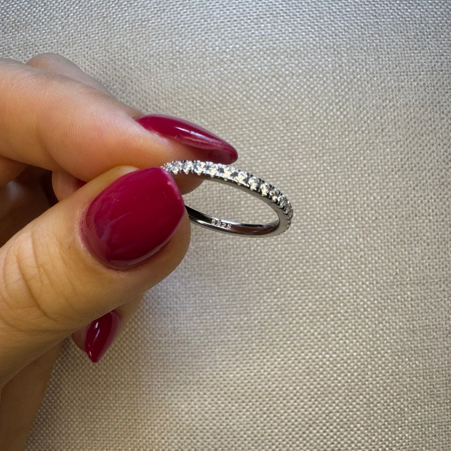 Azur Petite Eternity Band - Rings | Celestia Fine Jewelry