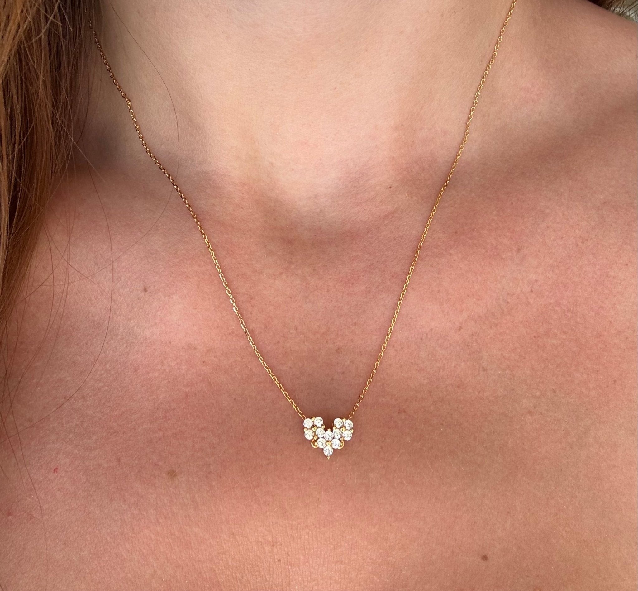 Elviria Shift Necklace - Necklace | Celestia Fine Jewelry