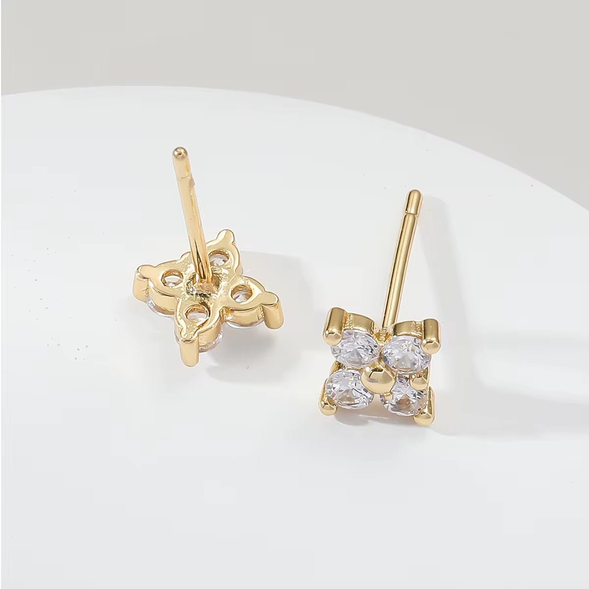 Mauritius Stud Earrings - Earrings | Celestia Fine Jewelry