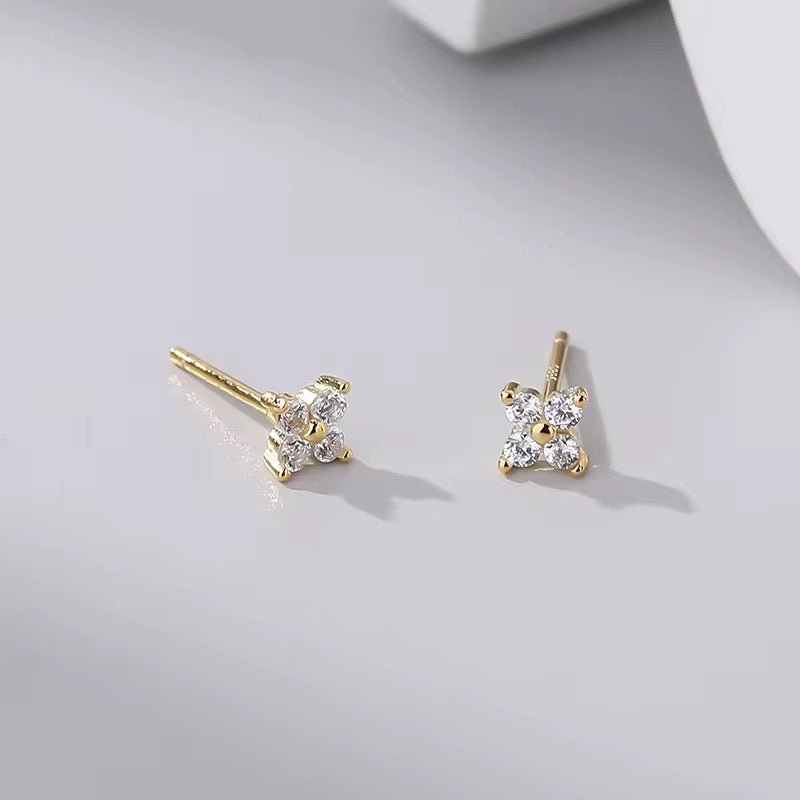 Mauritius Stud Earrings - Earrings | Celestia Fine Jewelry