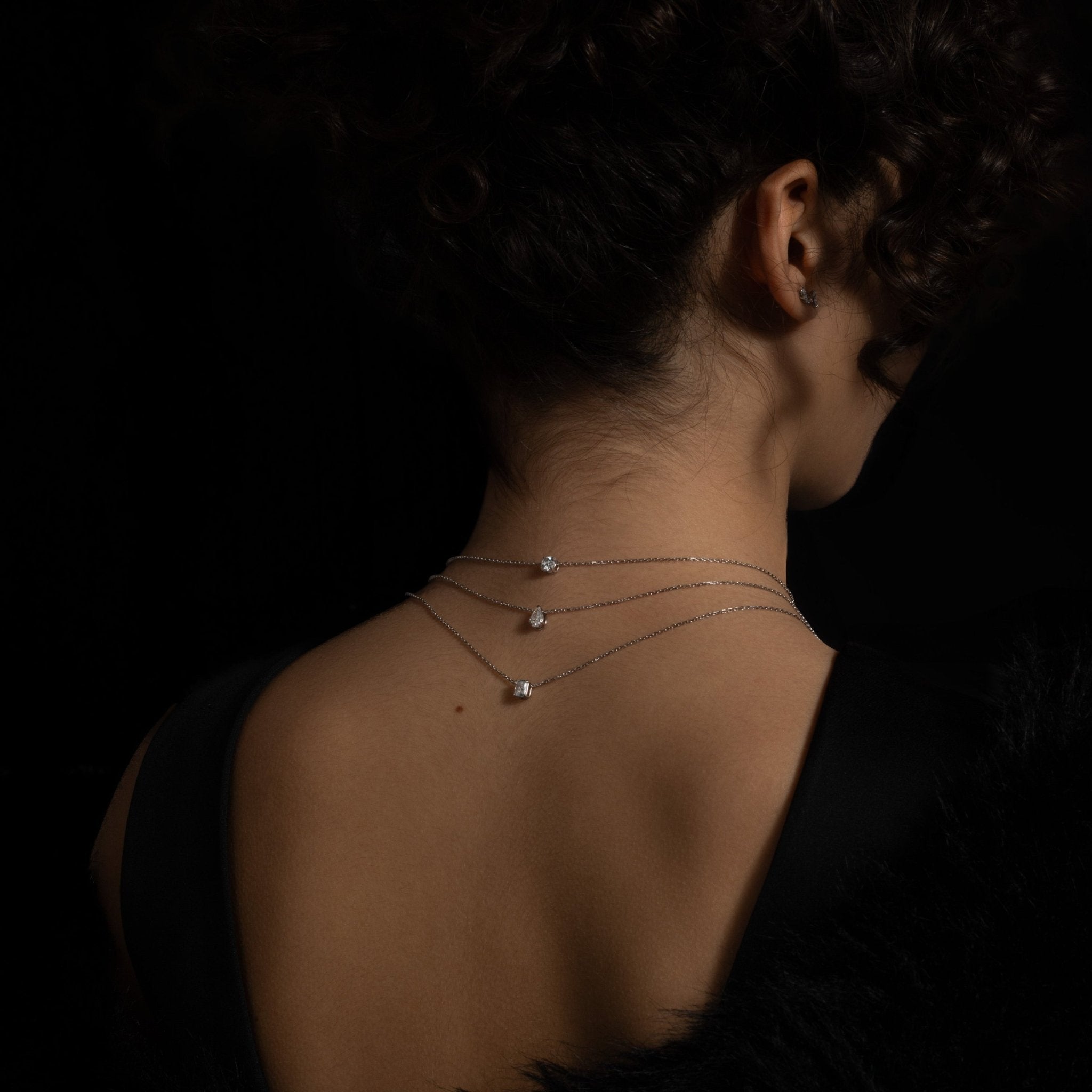 Radia Diamond Necklace - Necklace | Celestia Fine Jewelry