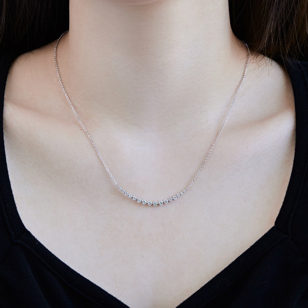 Taormina Dewdrop Necklace - Necklace | Celestia Fine Jewelry