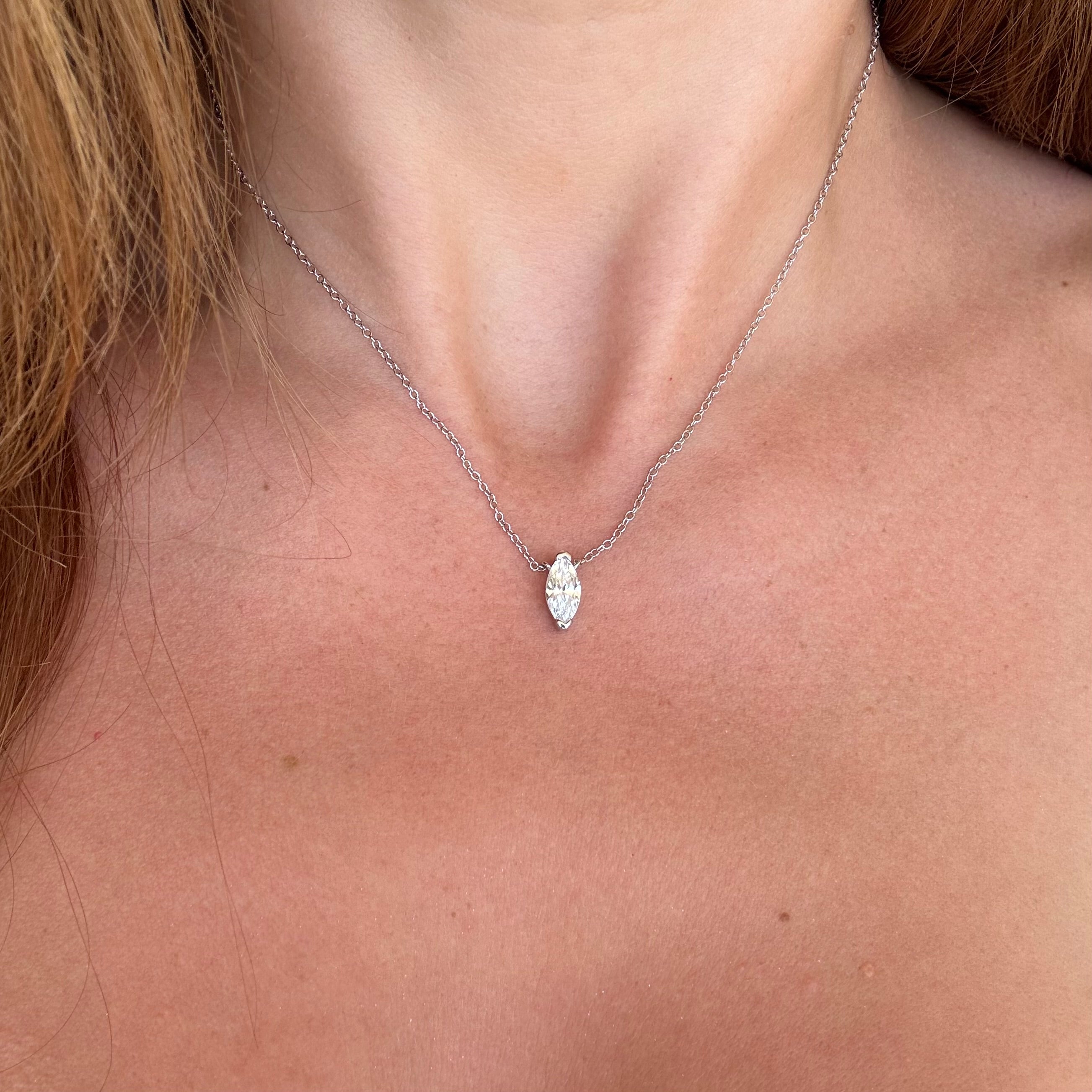 Tavira Marquise Necklace