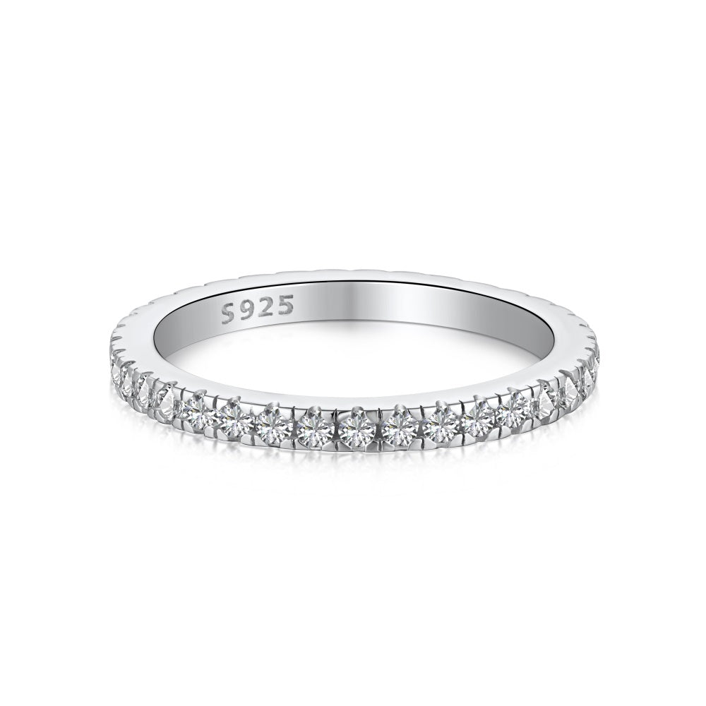 Azur Petite Eternity Band - Rings | Celestia Fine Jewelry
