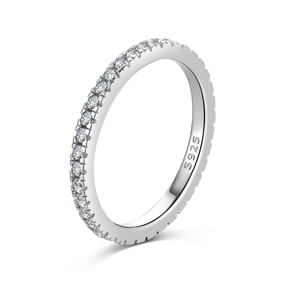 Azur Petite Eternity Band - Rings | Celestia Fine Jewelry