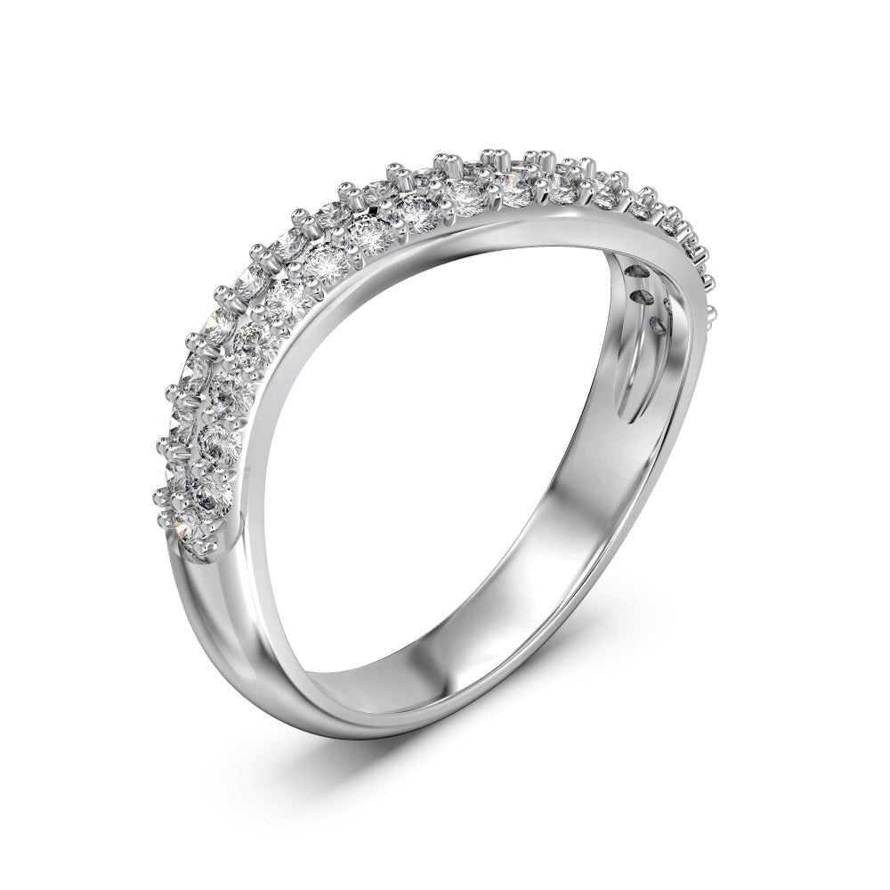 Belize Wave Ring - Rings | Celestia Fine Jewelry