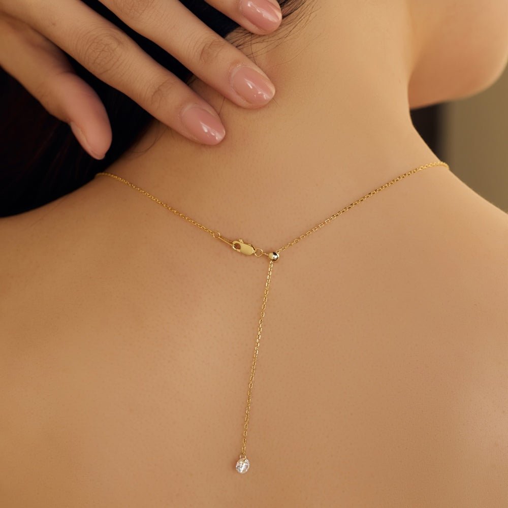 Borakay Cut Stones Necklace - Necklace | Celestia Fine Jewelry
