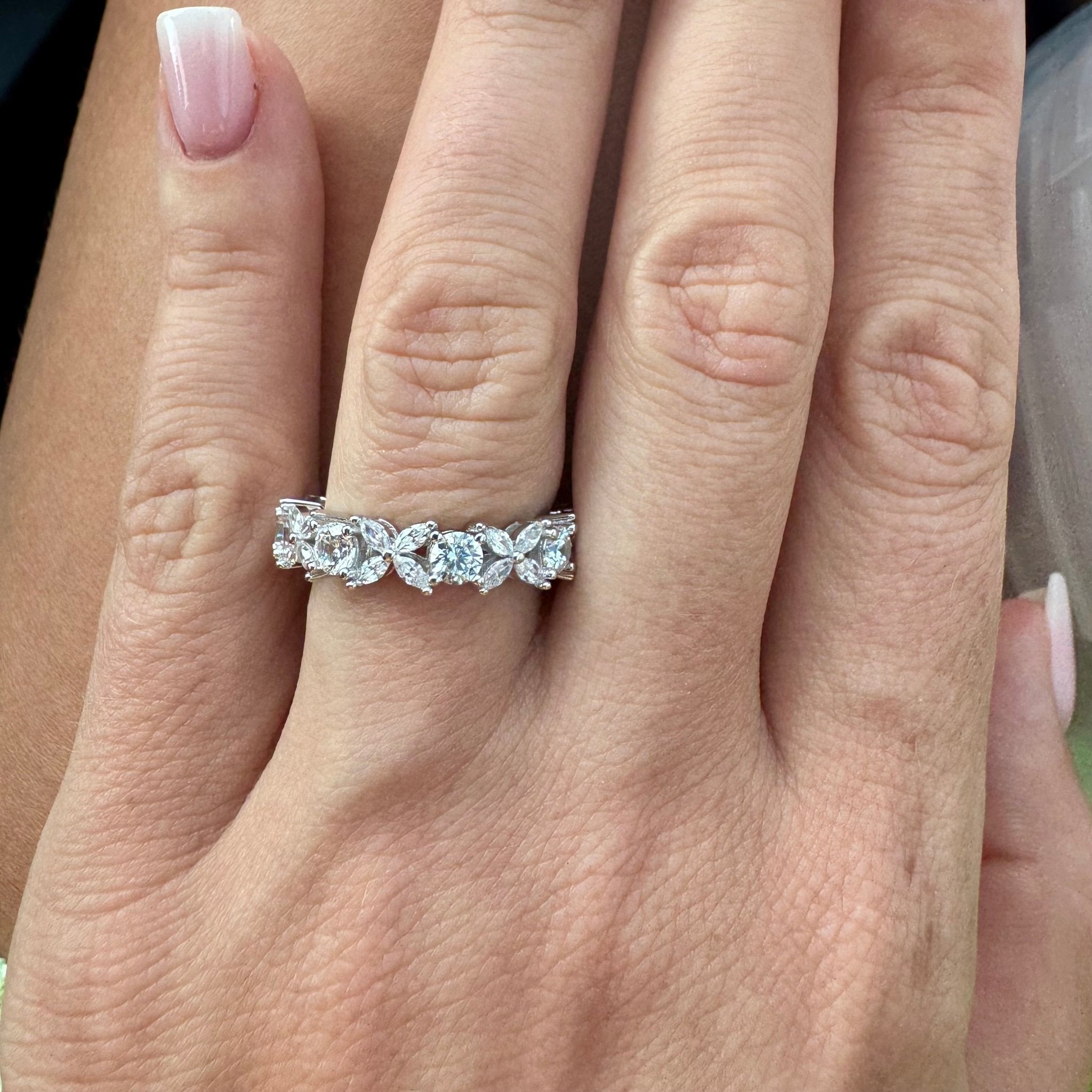 Chamarel Infinity Ring - Rings | Celestia Fine Jewelry