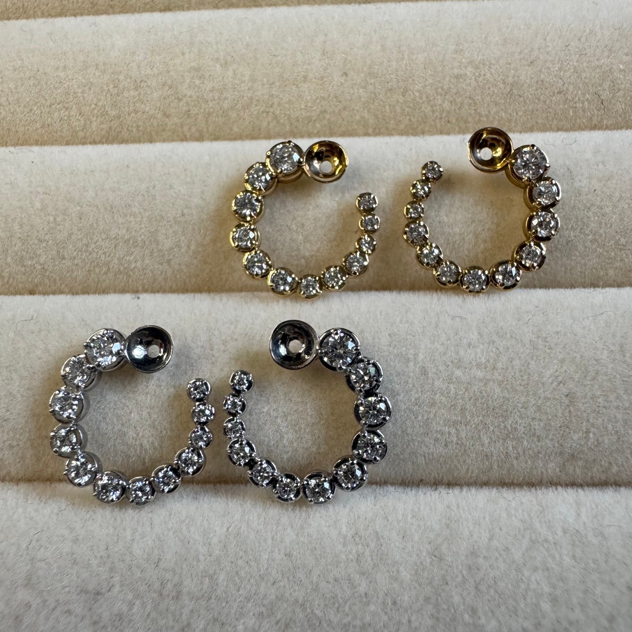 Eclipsa Diamond Extension - Earrings | Celestia Fine Jewelry