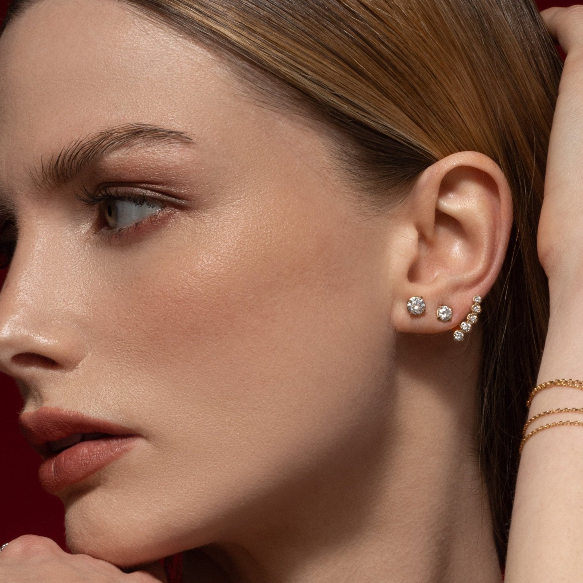 Liora Diamond Extension - Earrings | Celestia Fine Jewelry