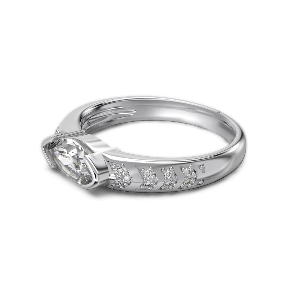 Marquise East - West Ring - Rings | Celestia Fine Jewelry