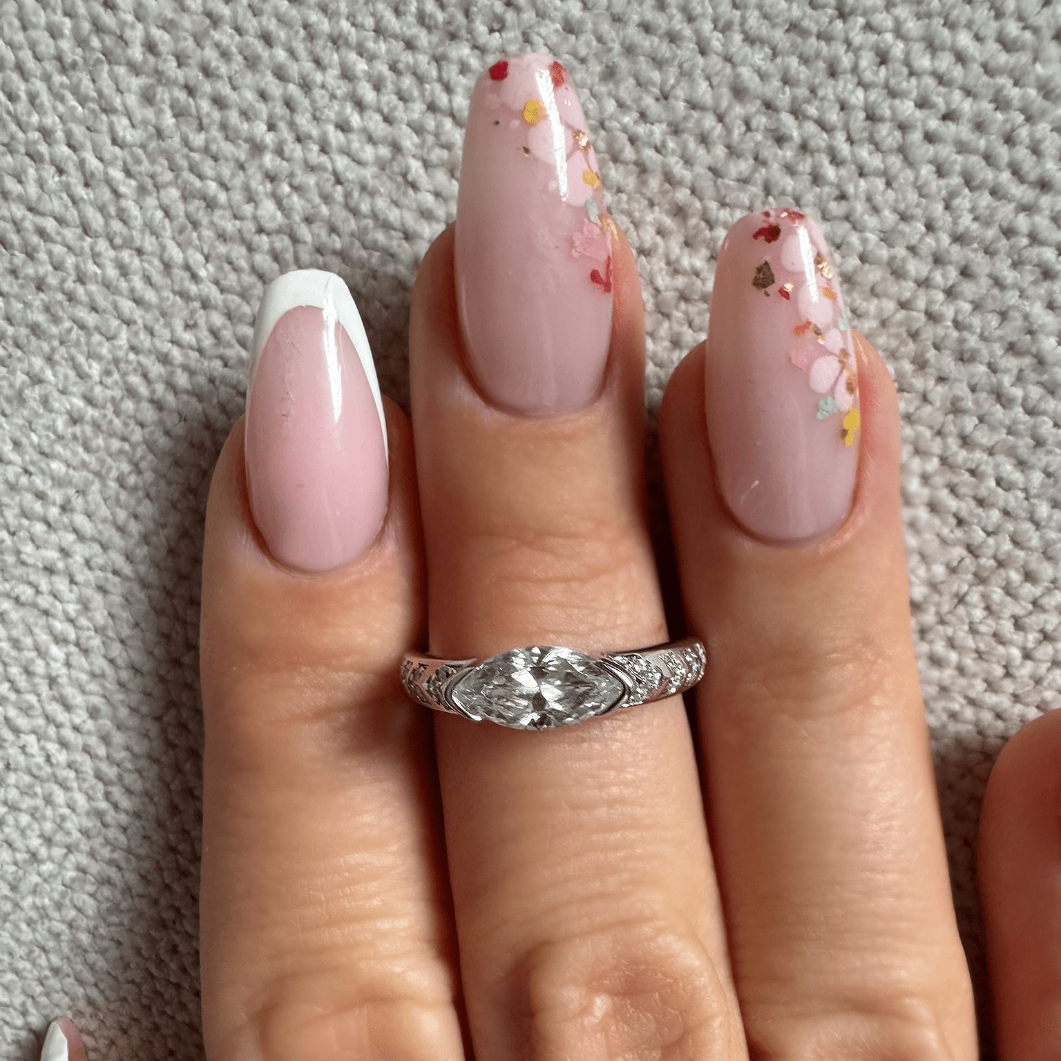 Marquise East - West Ring - Rings | Celestia Fine Jewelry