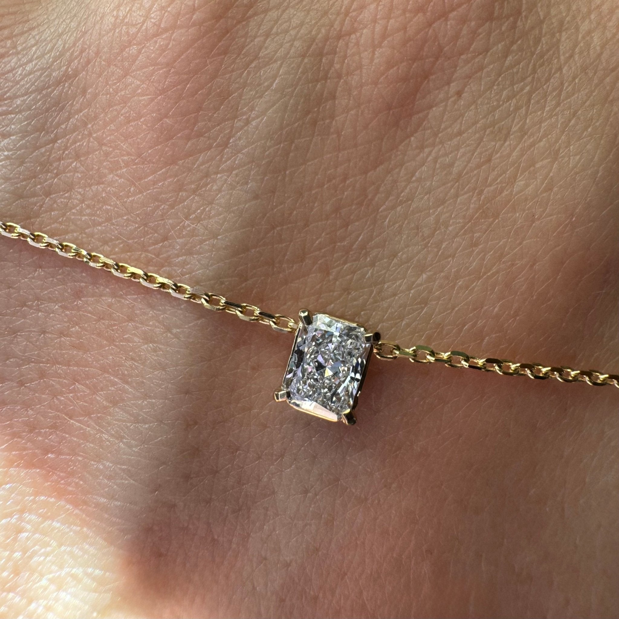 Radia Diamond Necklace - Necklace | Celestia Fine Jewelry