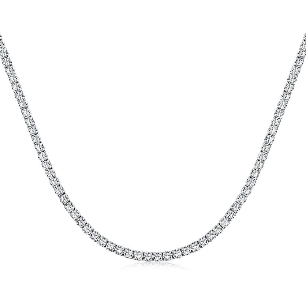 St. Tropez Tennis Necklace - Necklace | Celestia Fine Jewelry