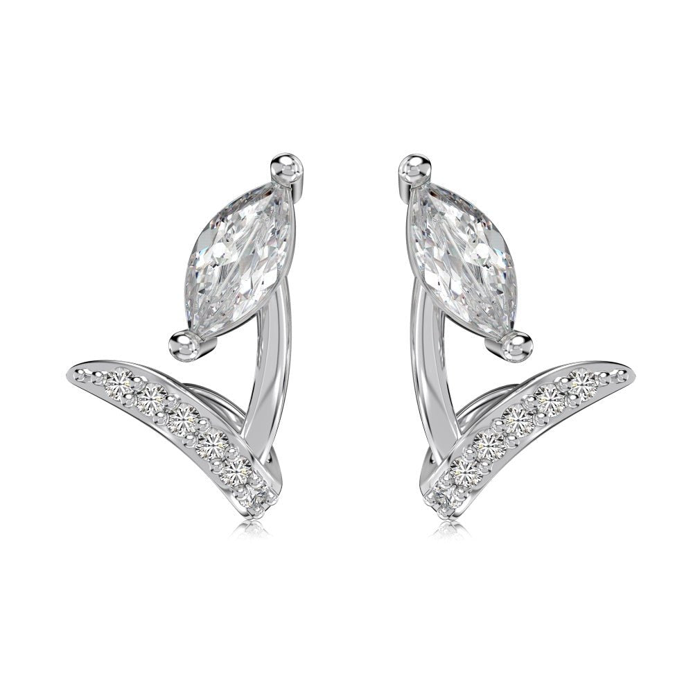 Tavira Marquise Earrings - Earrings | Celestia Fine Jewelry
