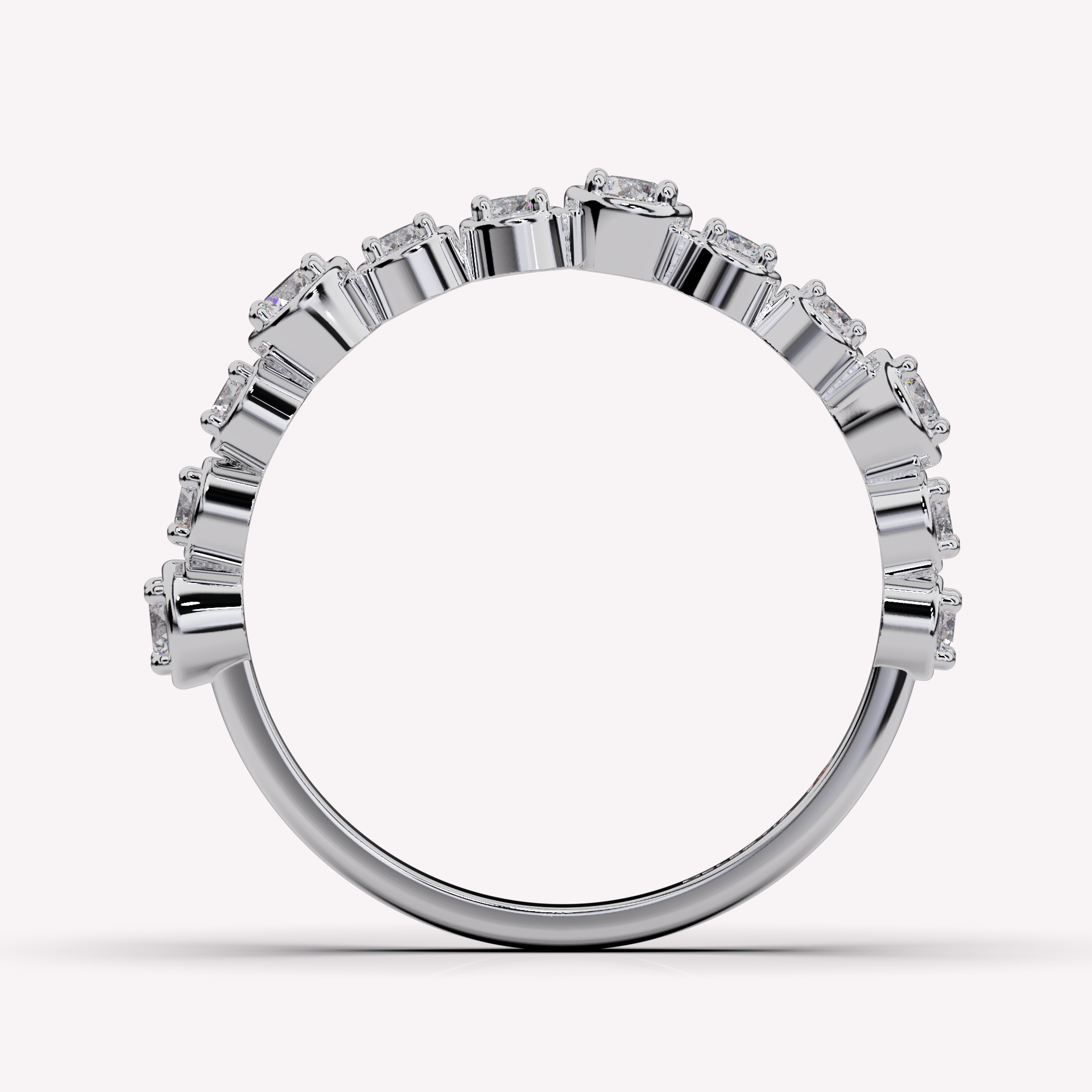 The Flow Diamond Ring - Rings | Celestia Fine Jewelry