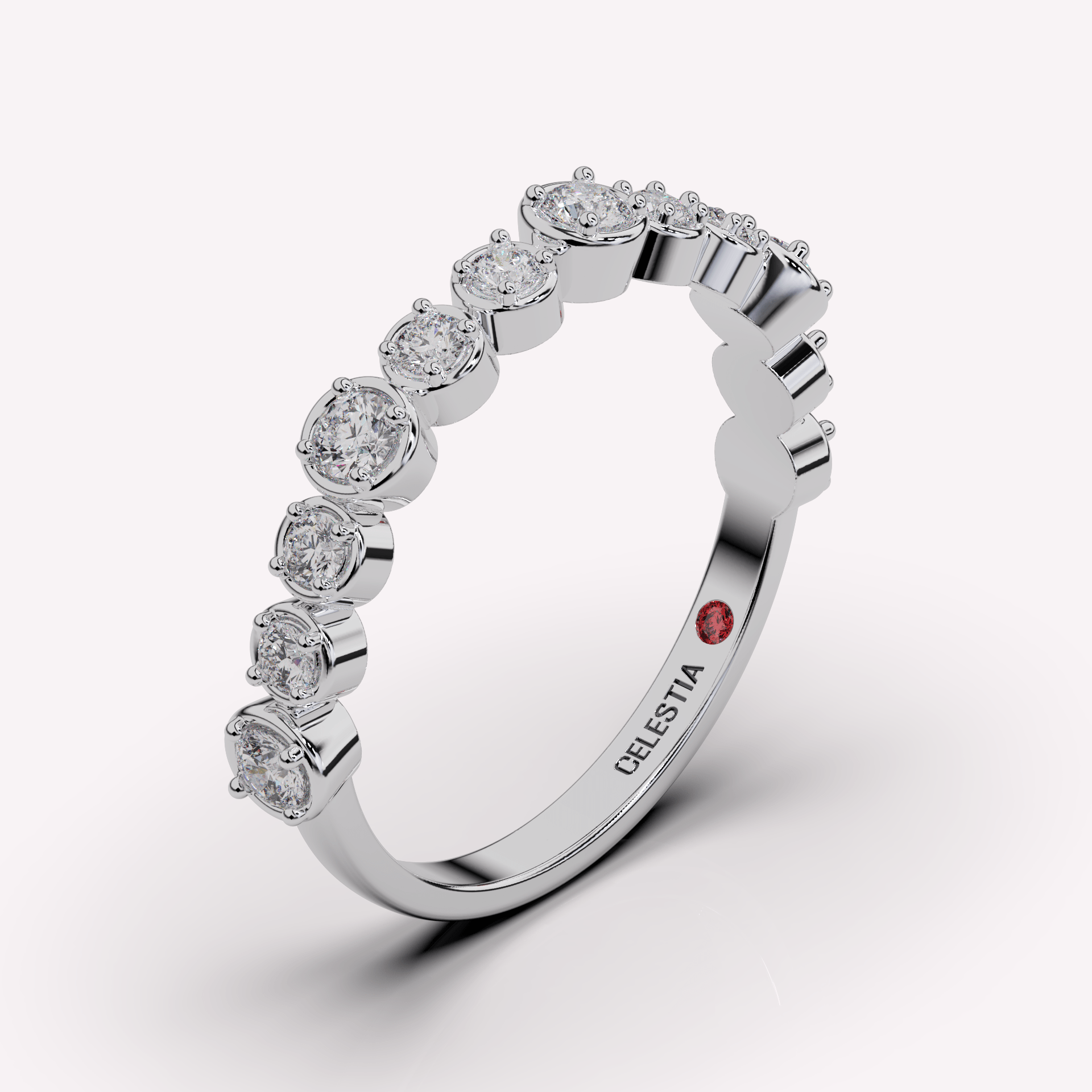 The Flow Diamond Ring - Rings | Celestia Fine Jewelry