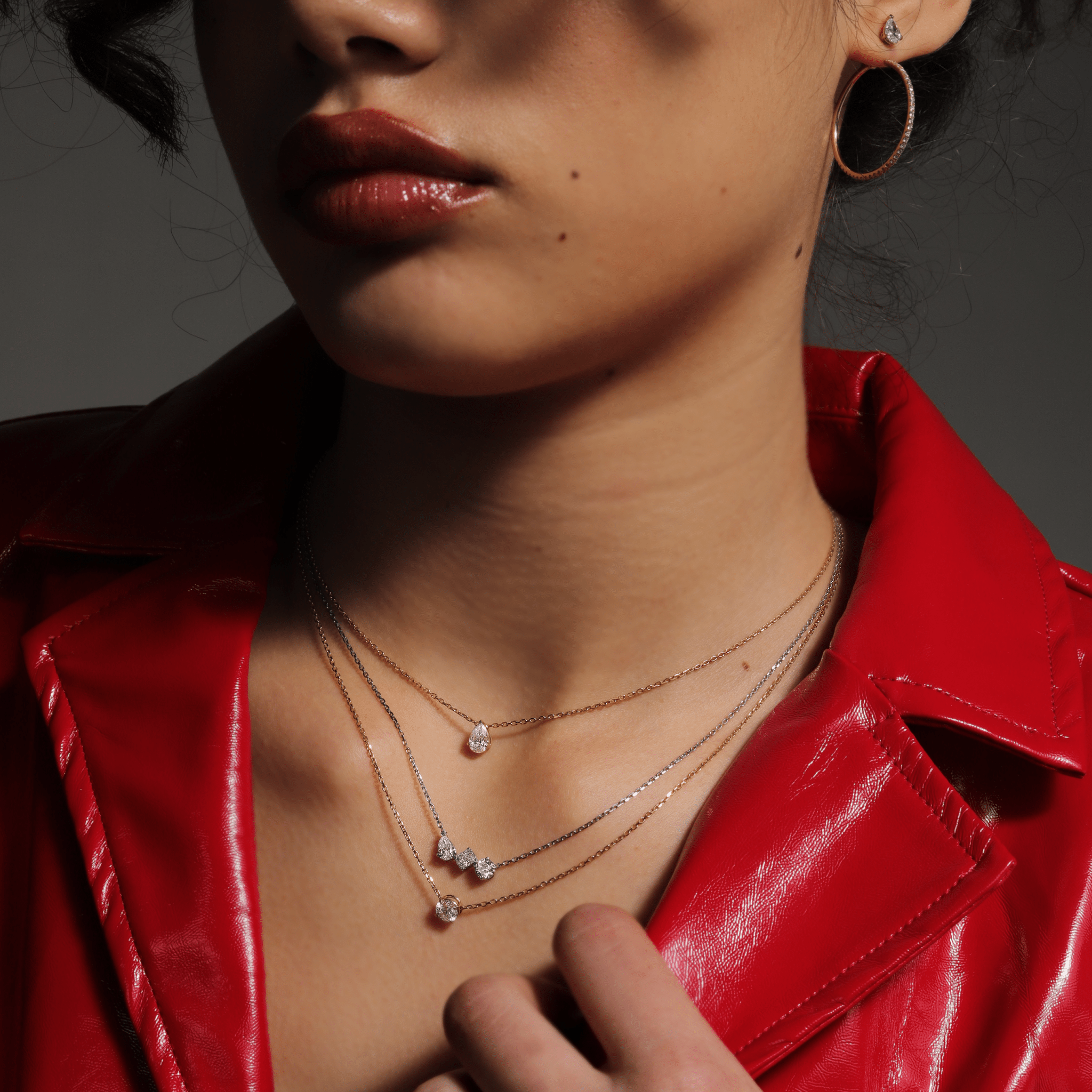 Triana Diamond Necklace - Necklace | Celestia Fine Jewelry